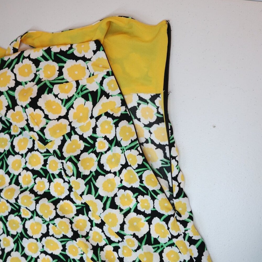 DVF 90s Poppy Shift Mini Dress Sz 14 Target collab Diane Von Furstenberg NWOT - Picture 8 of 12